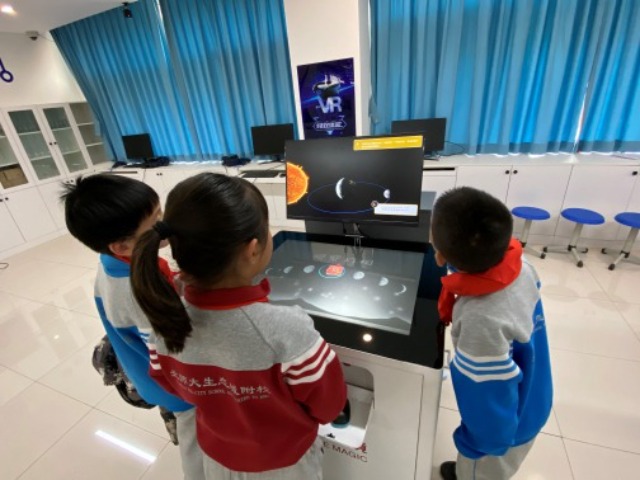學(xué)校智慧教育特色課程。學(xué)校供圖.jpg